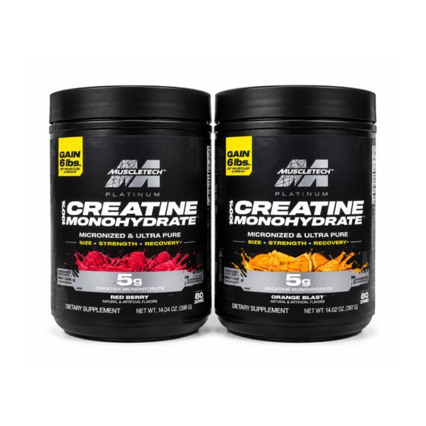 کراتین پلاتینیوم ماسل تک طعم دار creatine platinum muscletech (کپی)